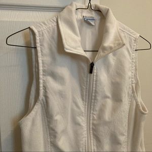 White Columbia Lightweight Zip Vest